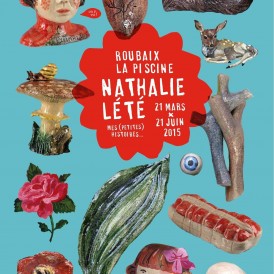 Nathalie Lété affiche exposition musée La Piscine Roubaix