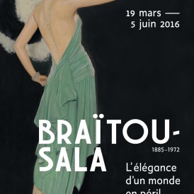 Affiche exposition Braïtou-Sala musée la piscine roubaix