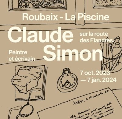 Affiche Claude Simon Automne 2023