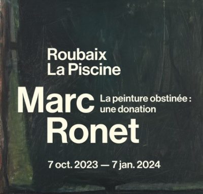 Affiche Marc Ronet automne 2023
