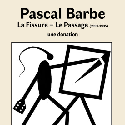 Affiche Pascal Barbe Printemps 2024